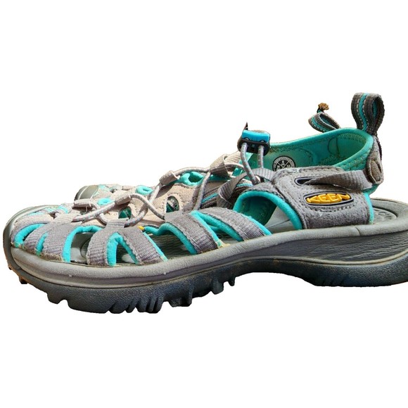 Keen Waterproof Hiking Sandals Size US 6 Gray Sports Outdoors Size EU 36 - Picture 2 of 6
